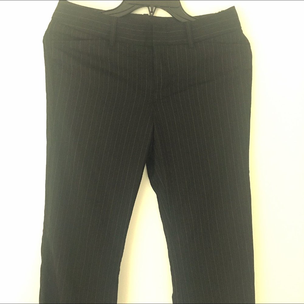 Club Monaco Black Pin Stripe Pants, Size 2